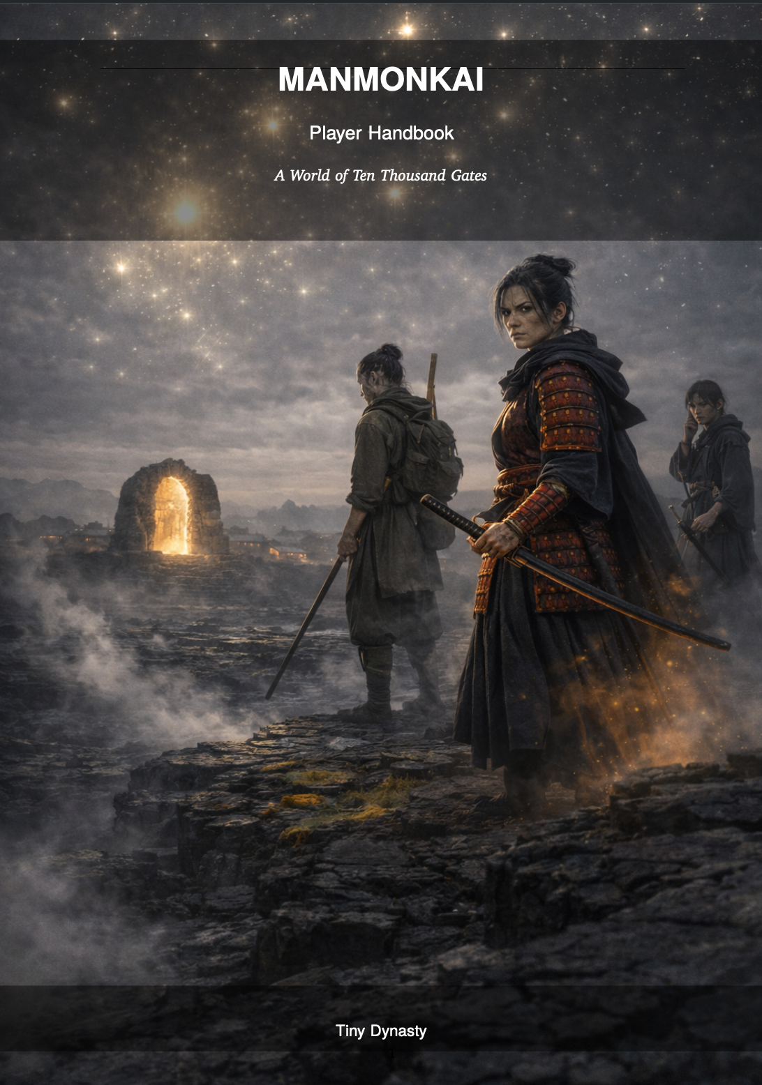 Manmonkai Player Handbook cover